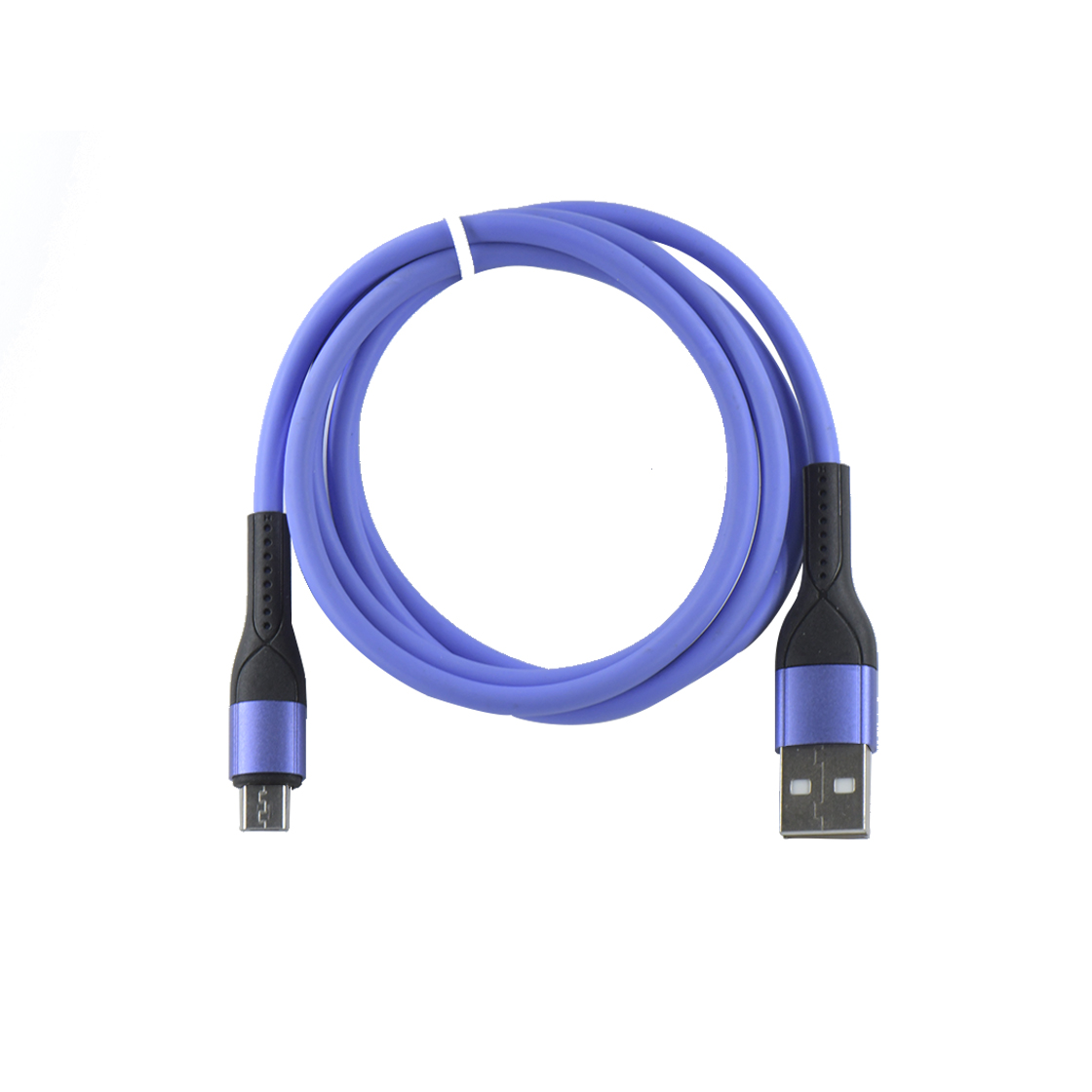 USB AM 对 MICRO USB 蓝色 铝壳