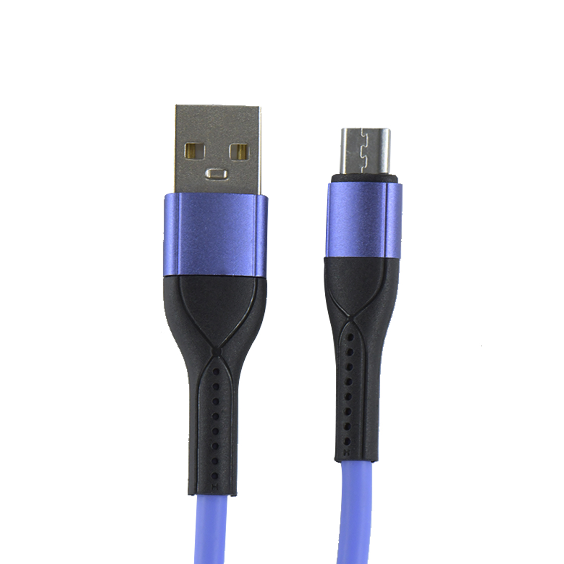 USB AM 对 MICRO USB 蓝色 铝壳