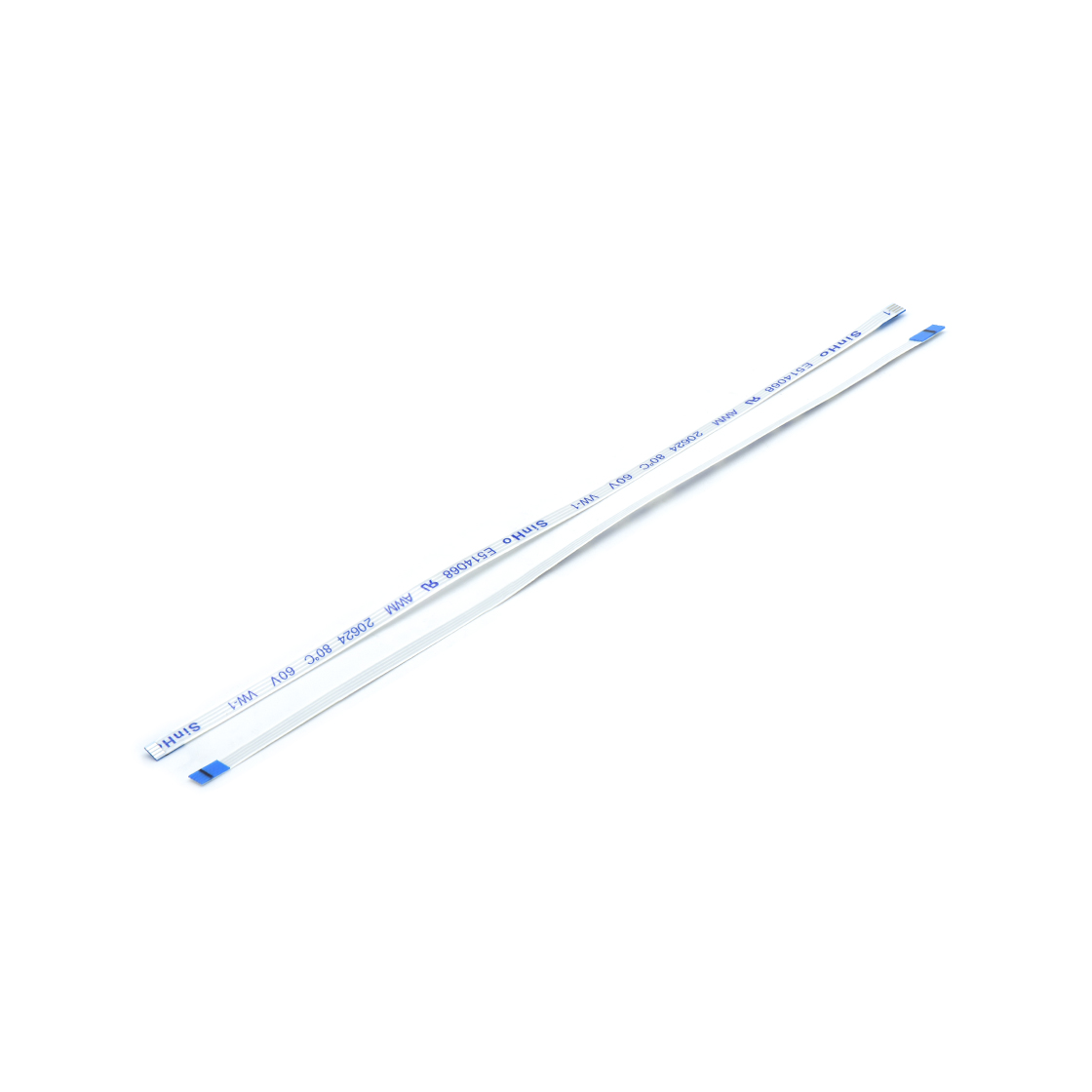 FFC/FPC柔性扁平电缆:UL20624 间0.5mm 4PIN 同面白色 L=131MM
