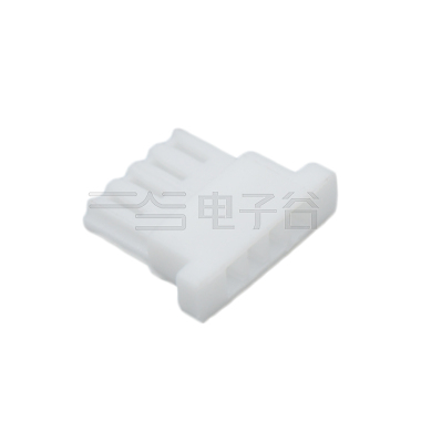Pitch 1.00mm 单排胶壳 4Pin 白色