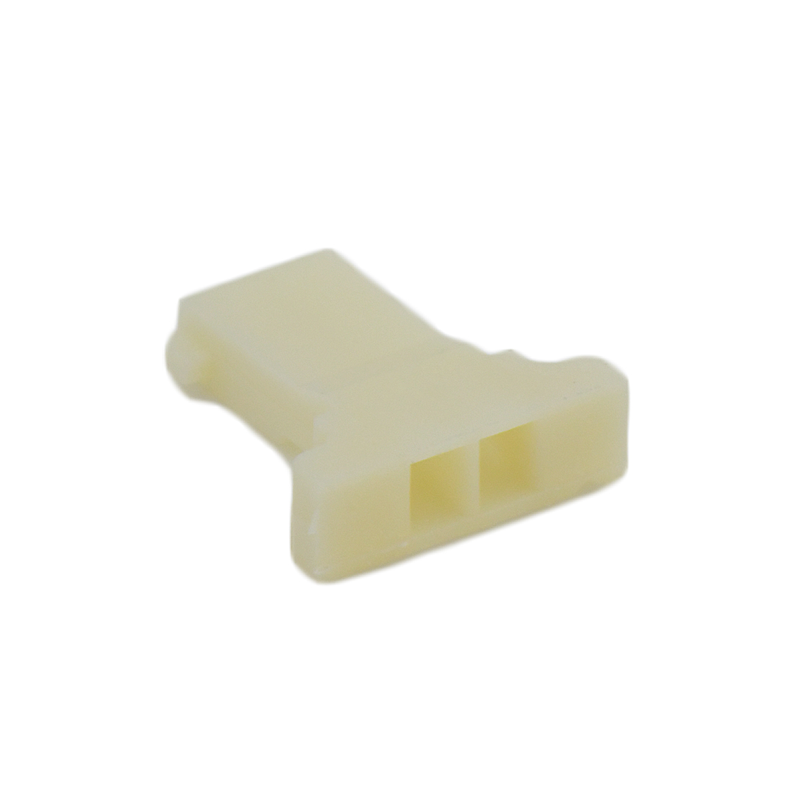 Pitch 1.25mm 单排带凸 HOUSING 02pin 米黄色