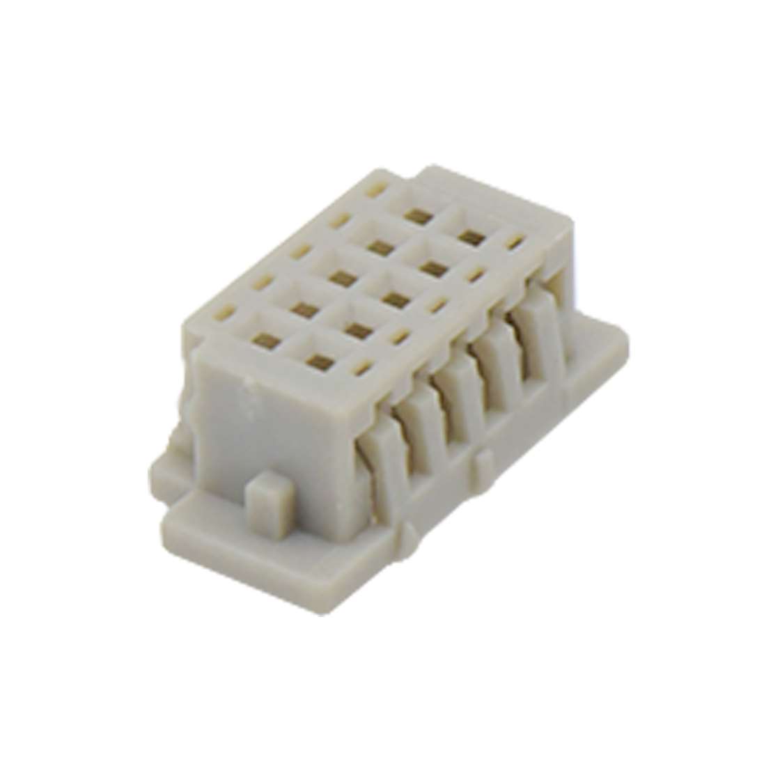 Pitch 1.25mm双排带凸Housing 2*5Pin 灰色