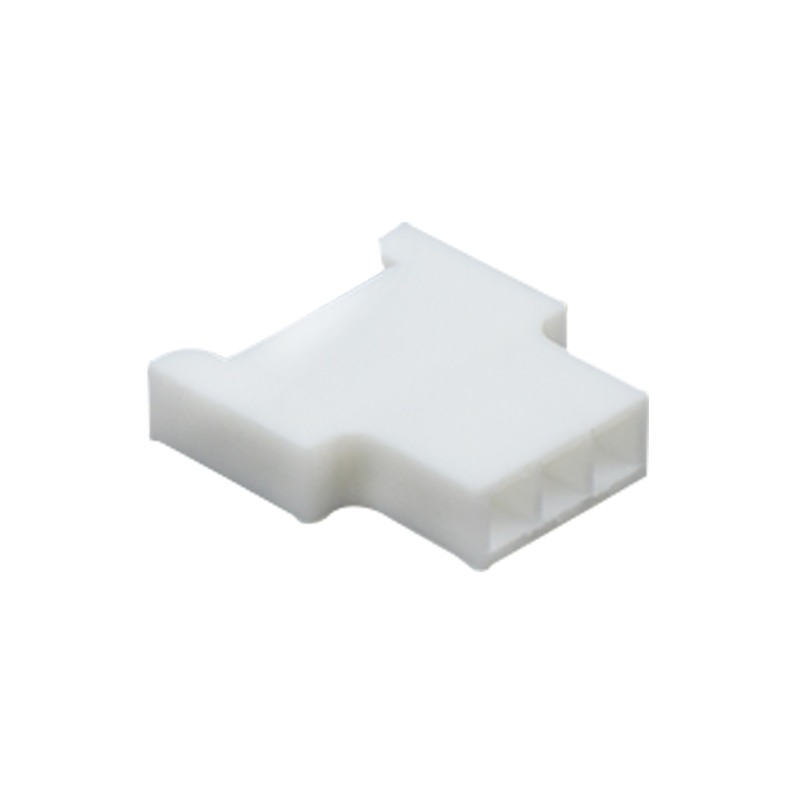Pitch 2.00mm 线对线单排Female Housing HF 3Pin 白色