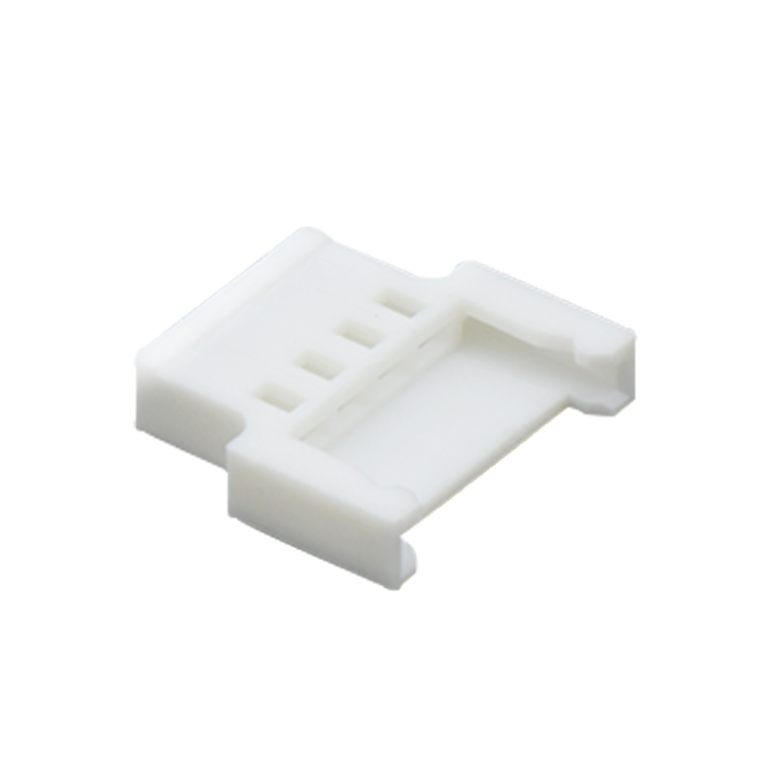 Pitch 2.00mm 线对线单排Female Housing HF 4Pin 白色