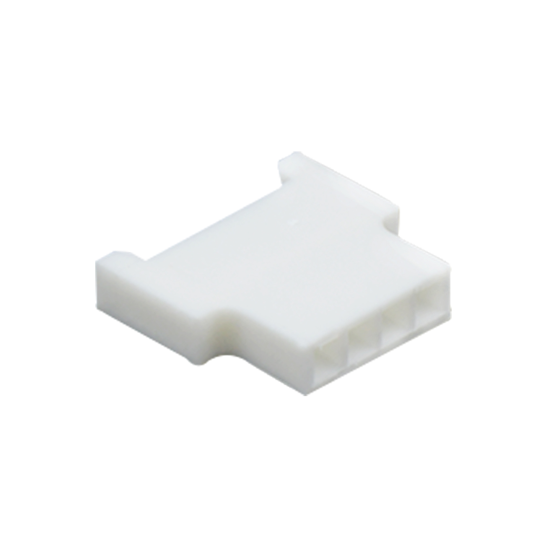 Pitch 2.00mm 线对线单排Female Housing HF 4Pin 白色