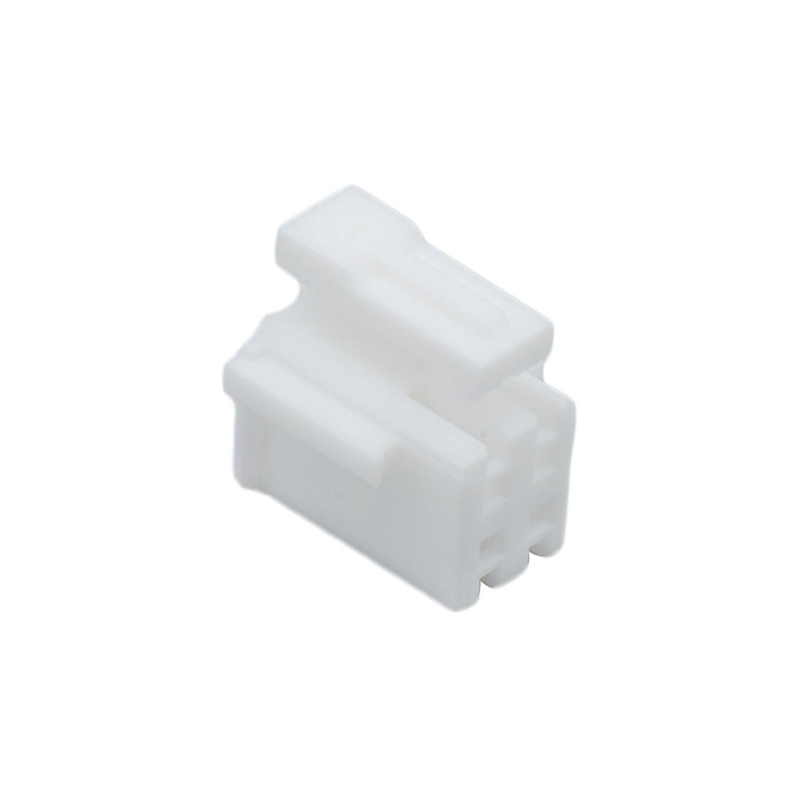 Pitch 2.00mm 双排带扣
公壳 PA66无卤 2x2pin 本色