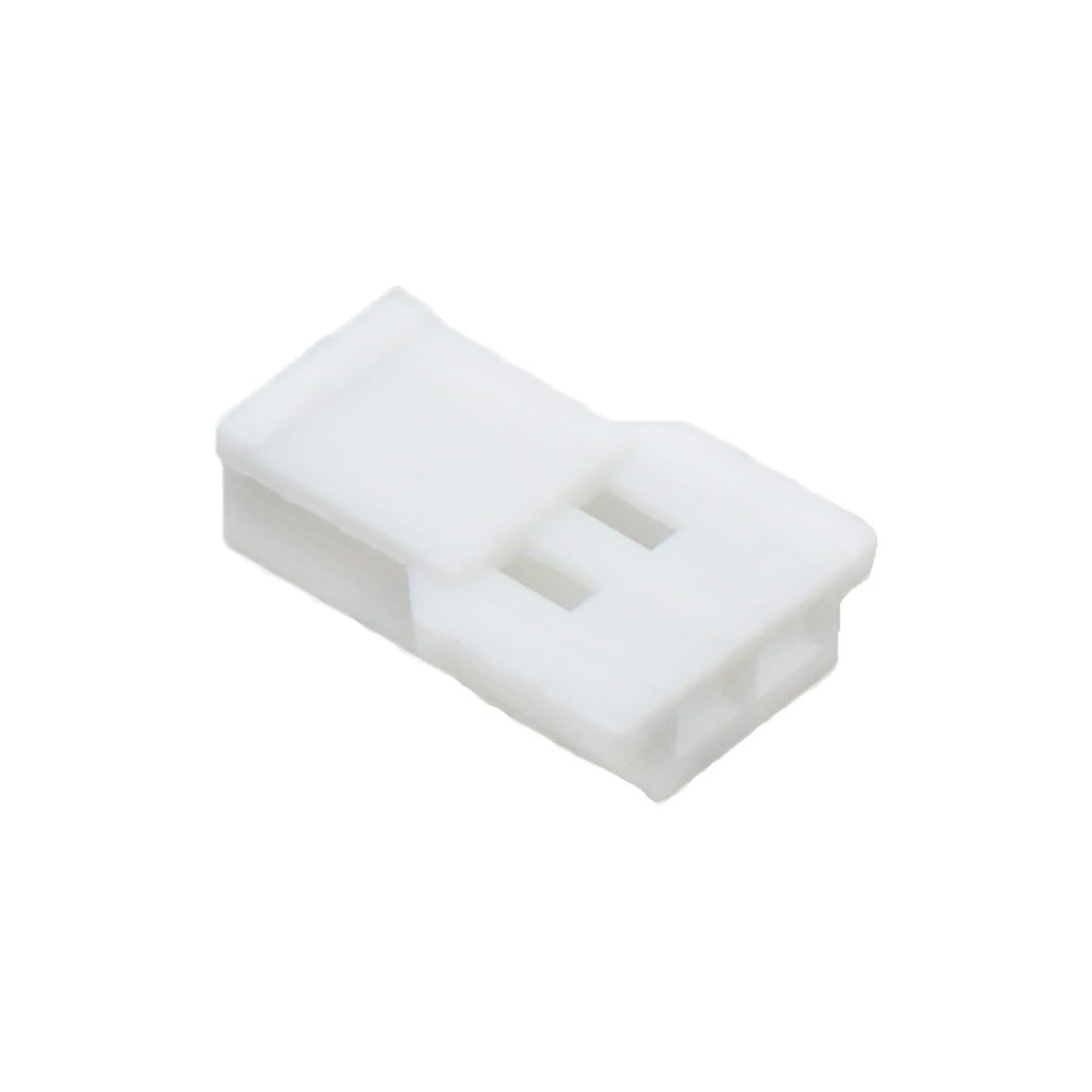 Pitch 2.00mm 线对线单排Male Housing HF 2Pin 白色