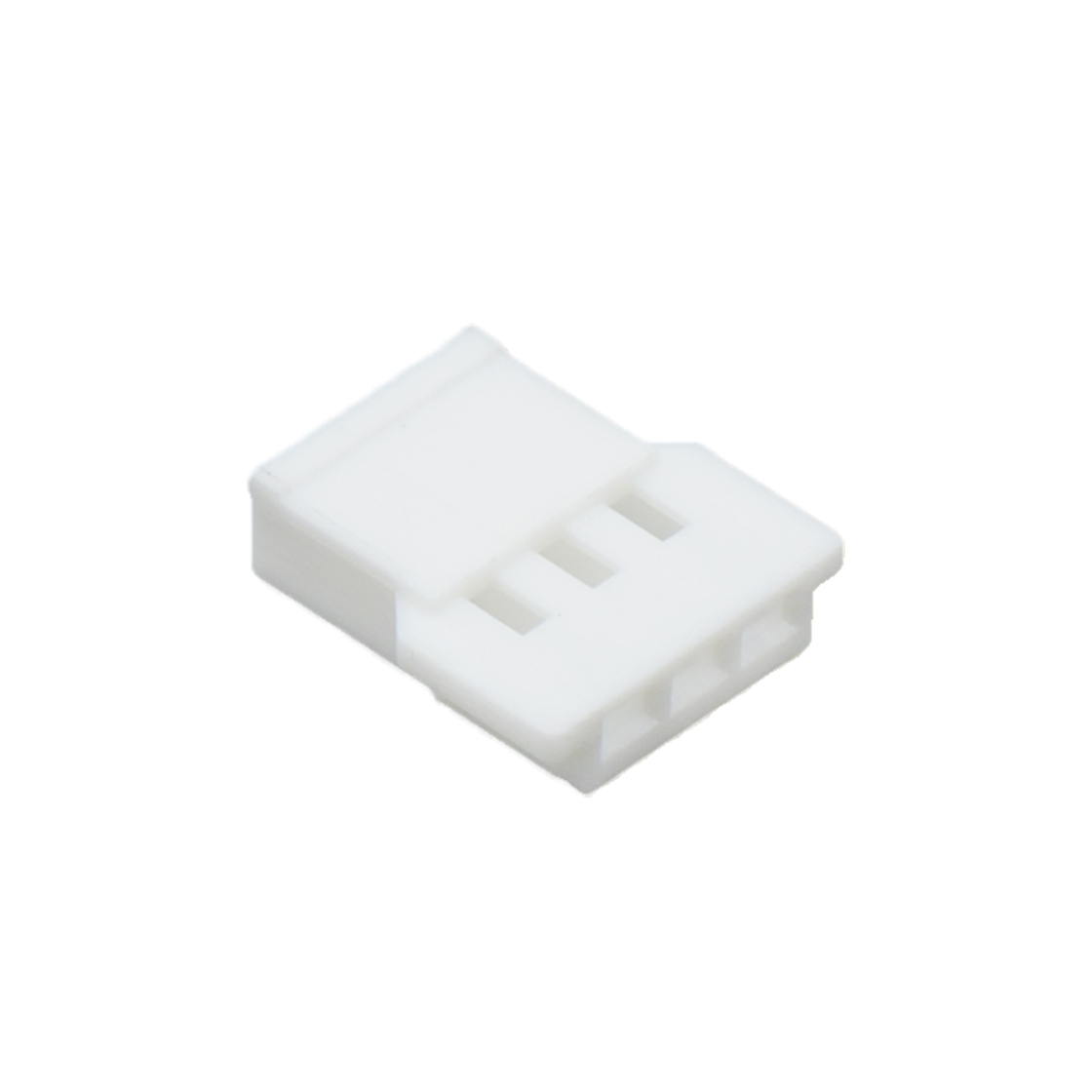 Pitch 2.00mm 线对线单排Male Housing HF 3Pin 白色