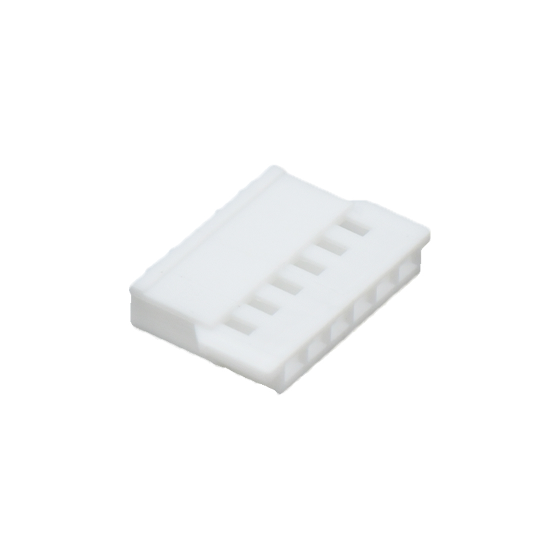 Pitch 2.00mm 线对线单排Male Housing HF 6Pin 白色