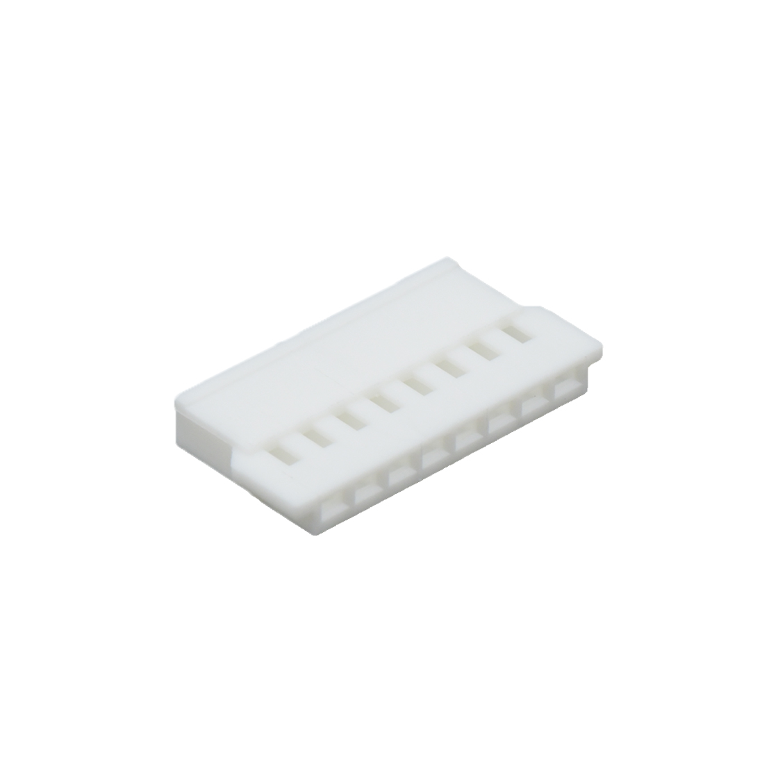 Pitch 2.00mm 线对线单排Male Housing HF 8Pin 白色