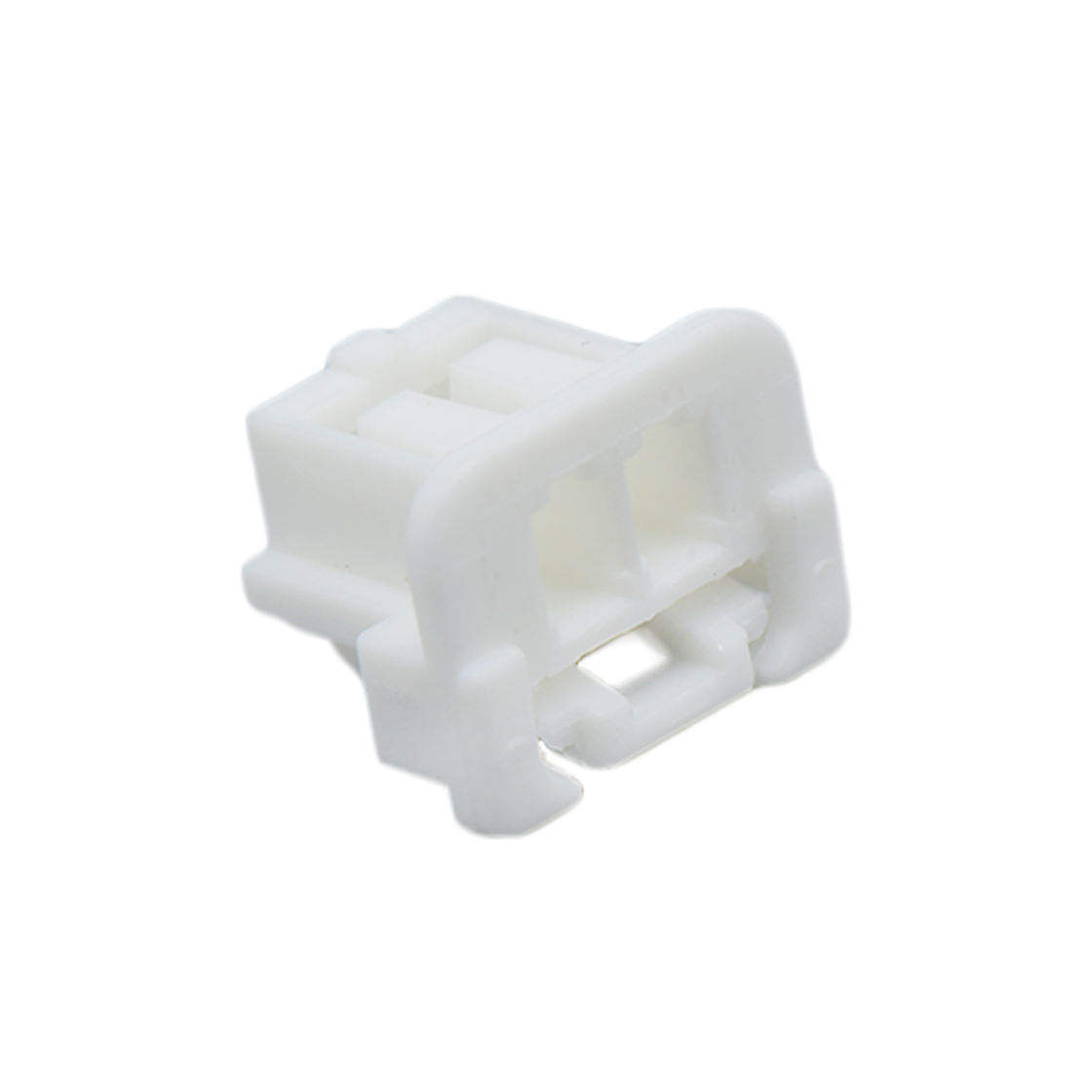 Pitch 2.00mm 单排带扣Housing 2Pin 本色