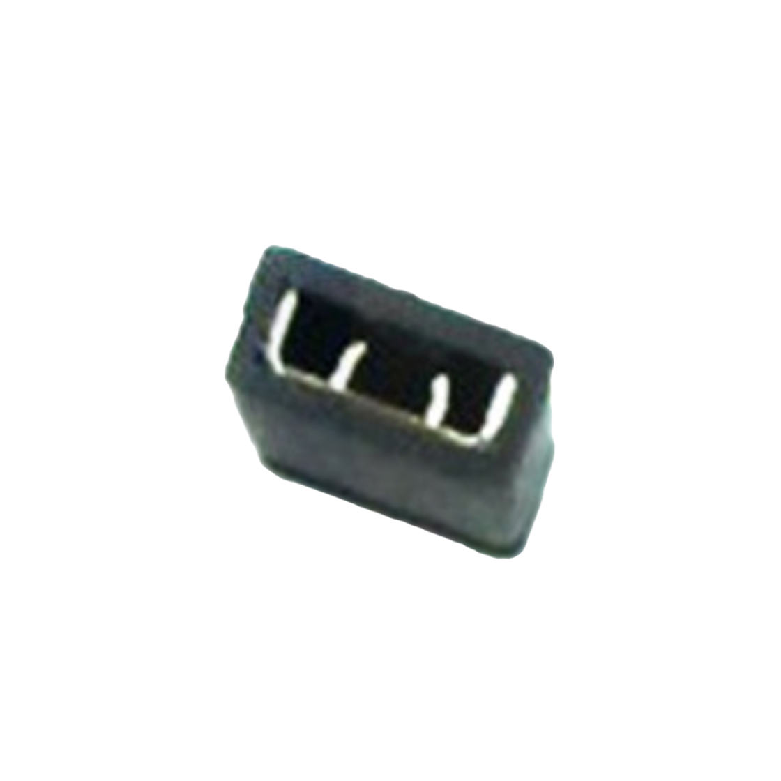 2.00mm短路帽 黑色跳线帽 闭口帽短路块连接器2Pin 黑色 镀全镍