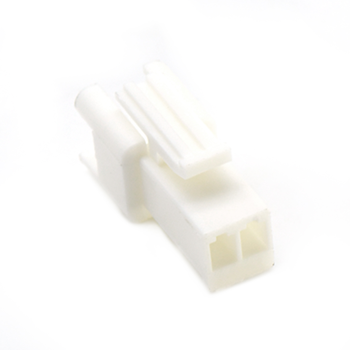 Pitch 2.5mm 单排母胶壳 2pin 白色