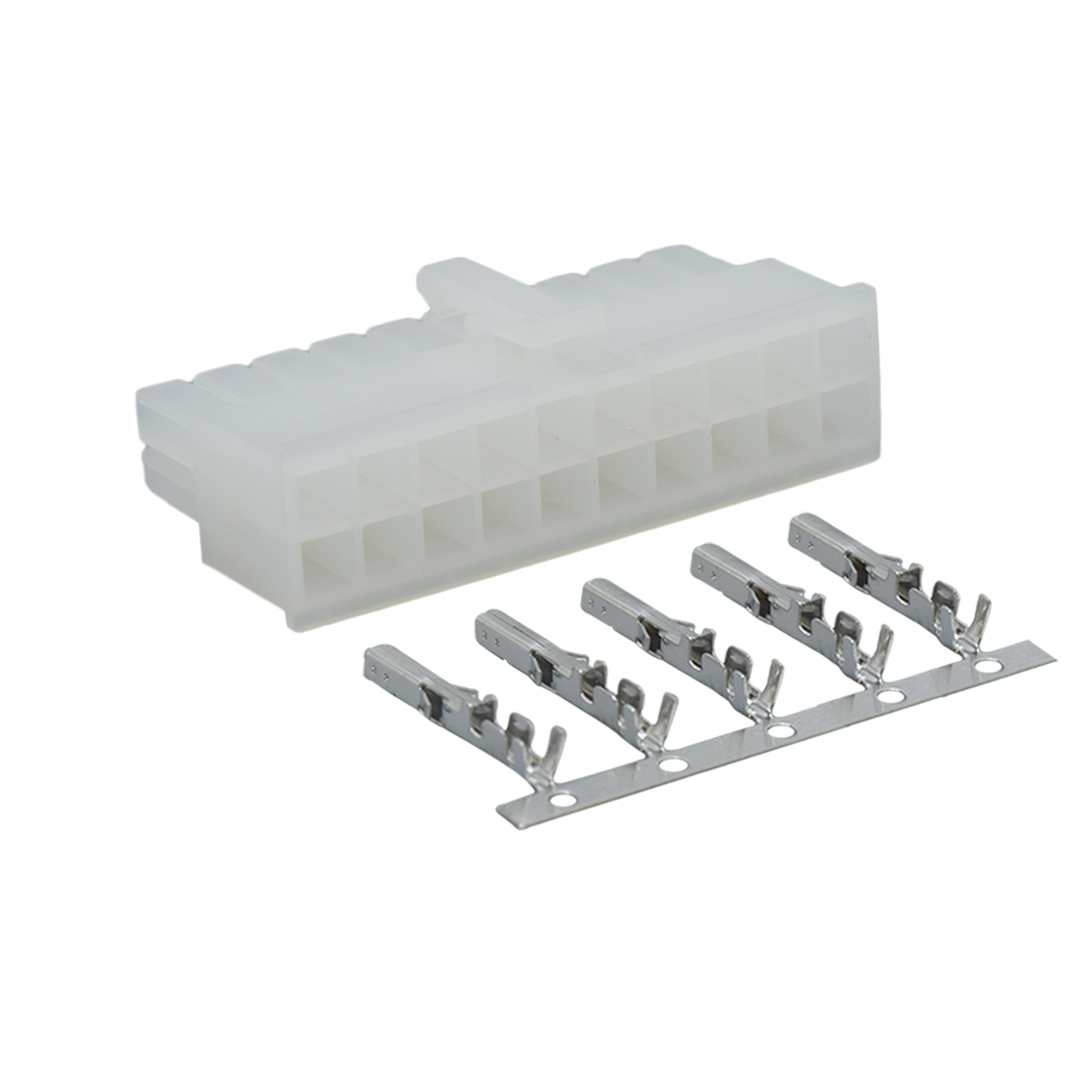 Pitch 4.2mm Male 双排 Housing 2X10Pin 本色