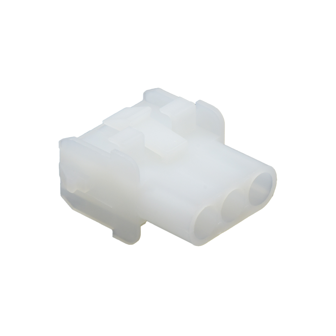 Pitch 6.35mm FEMALE HOUSING 03Pin 本色 PA66，94V-2