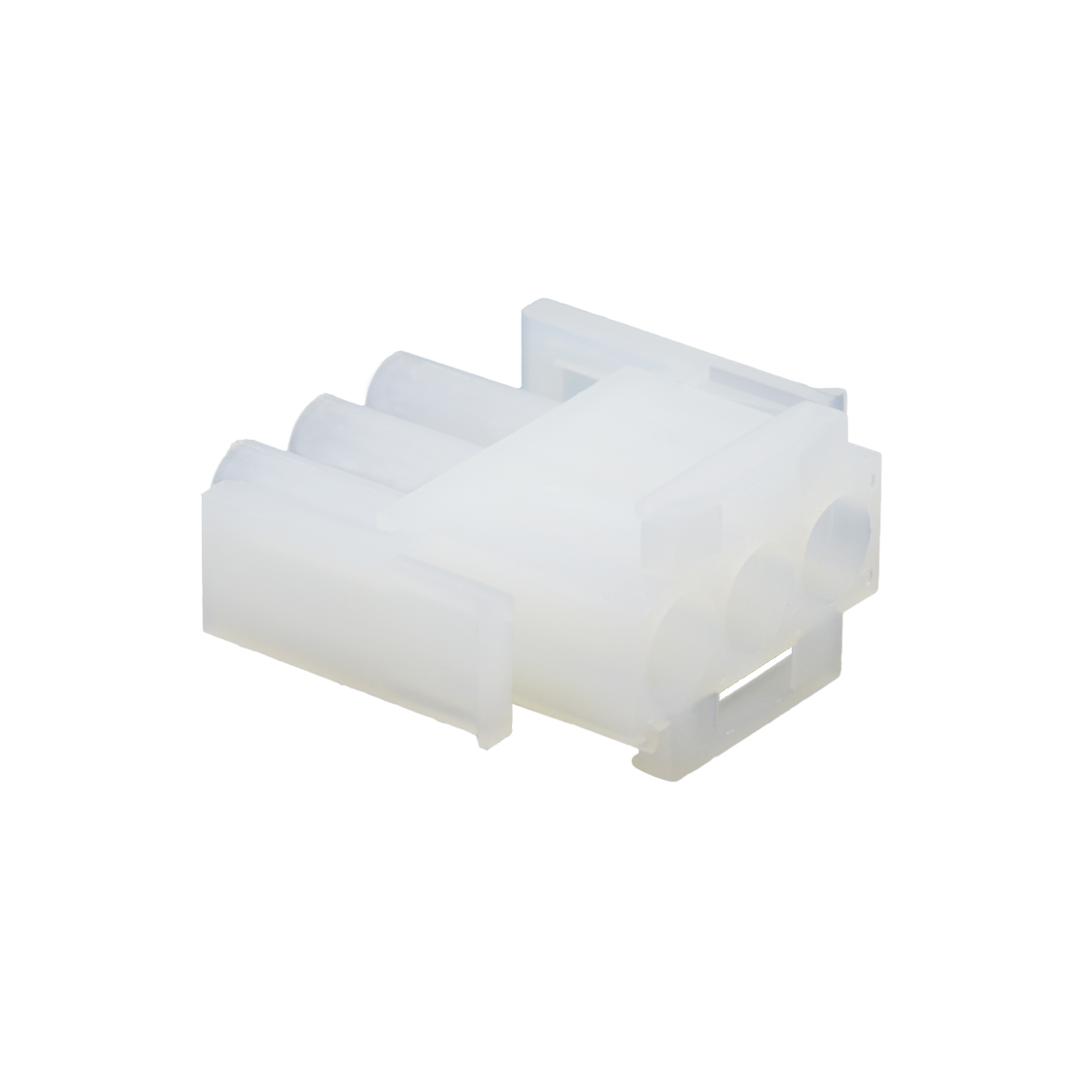 Pitch 6.35mm MALE HOUSING 03Pin 本色 PA66，94V-2