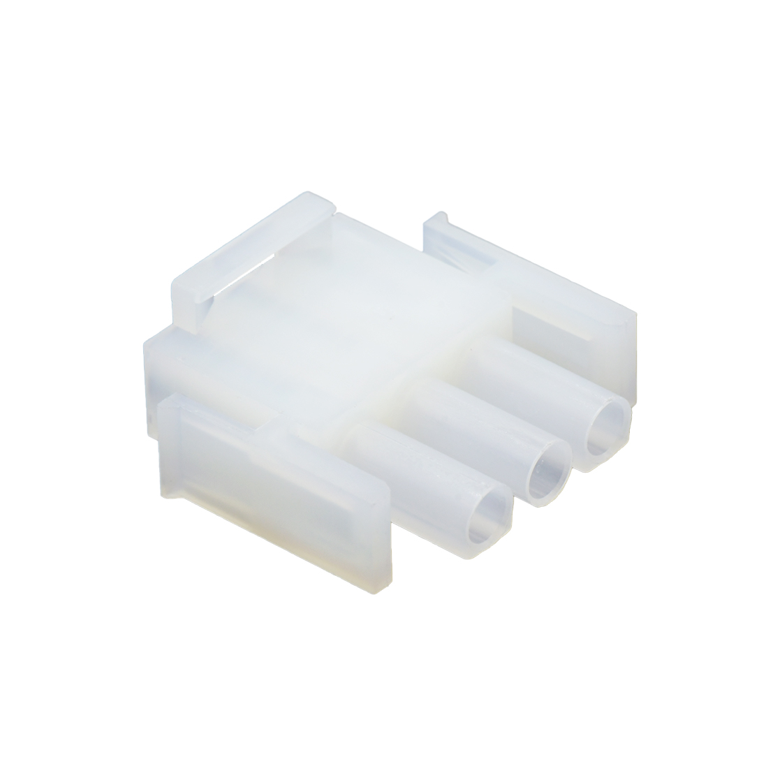 Pitch 6.35mm MALE HOUSING 03Pin 本色 PA66，94V-2