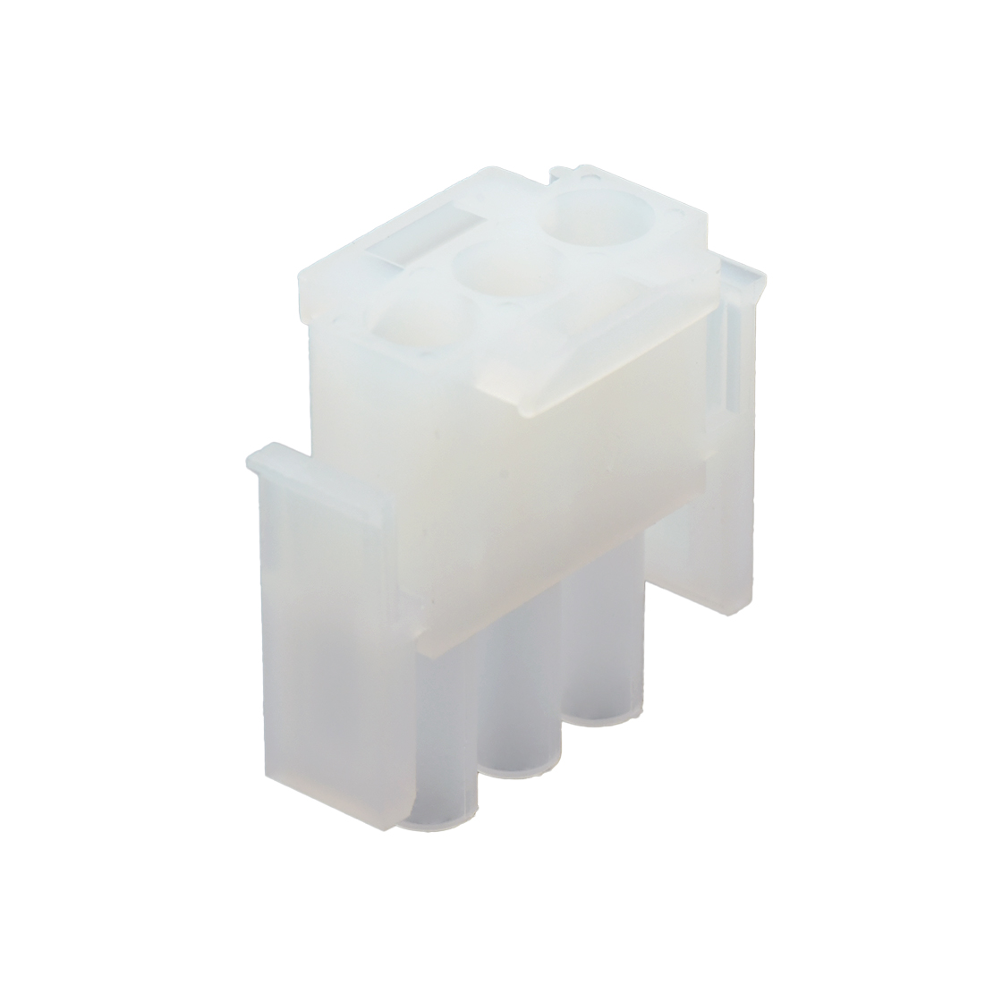 Pitch 6.35mm MALE HOUSING 03Pin 本色 PA66，94V-2