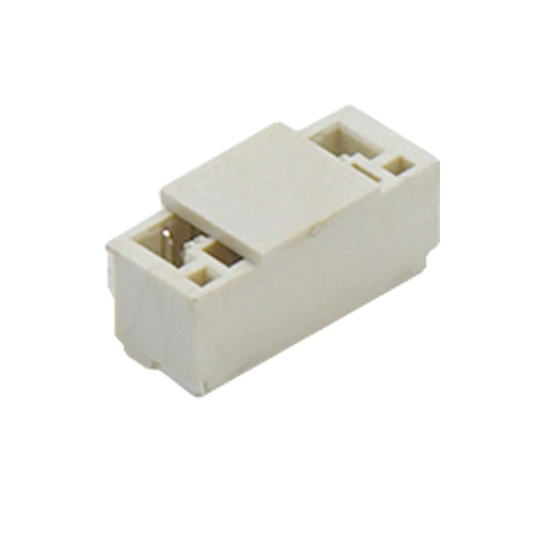 Pitch 1.25mm 180º 单排立贴 Wafer 6Pin 本色 亮锡