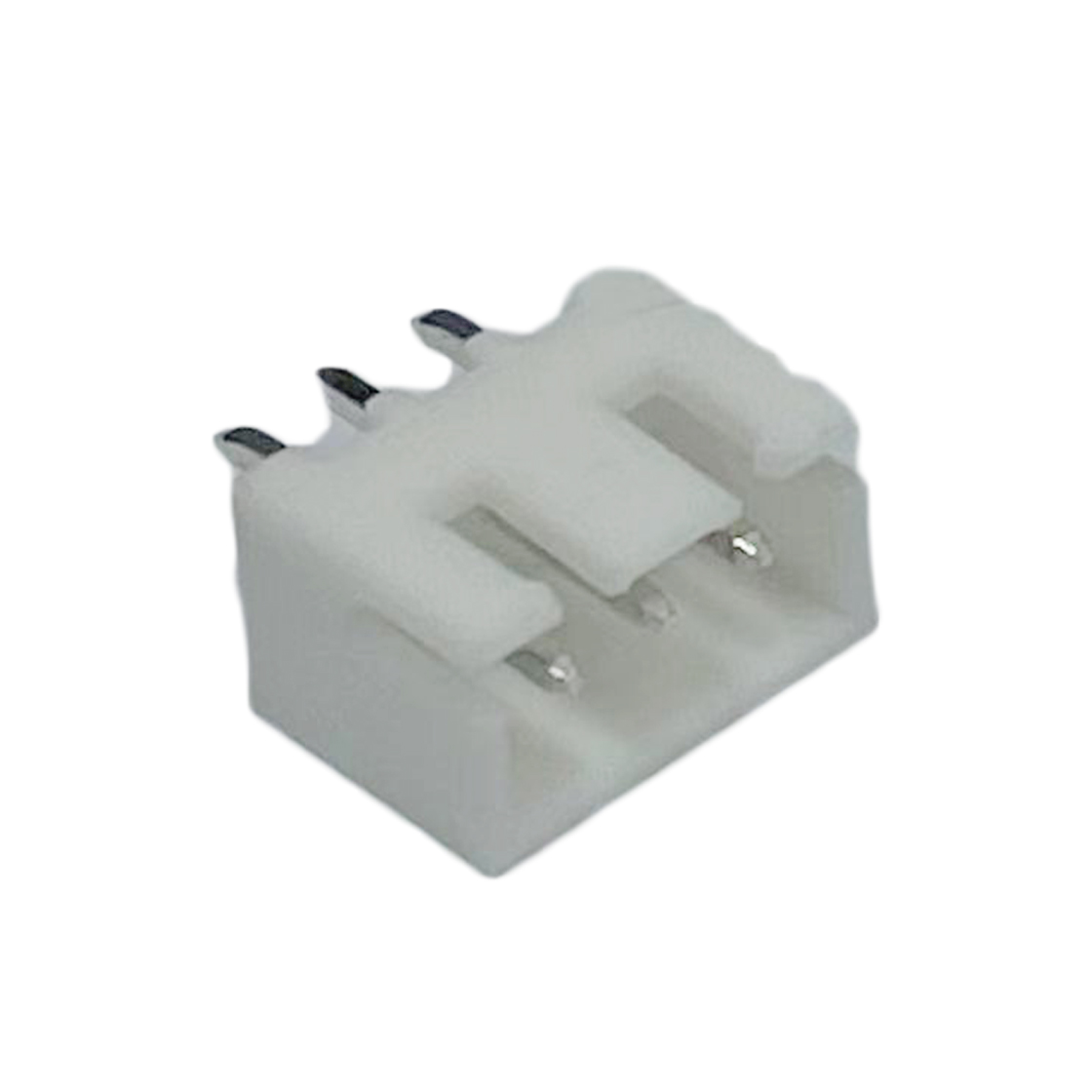 Pitch 2.50mm 180°WAFER 打K 3Pin 白色 PA66, UL94V-0 亮锡