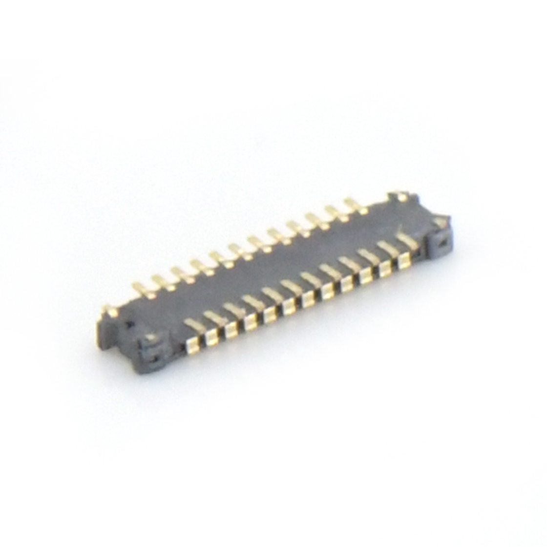 Board to Board Pitch0.4 H0.65mm公座 24Pin 黑色 镀金1.5u"