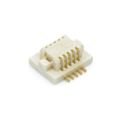 Board to Board Pitch0.5mm H2.1mm 双排立贴带柱公座