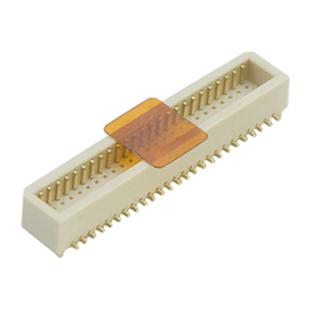 Board to Board Pitch 0.8 H2.9mm 单槽双排 SMT型母座 50pin 本色 镀半金锡 G/F