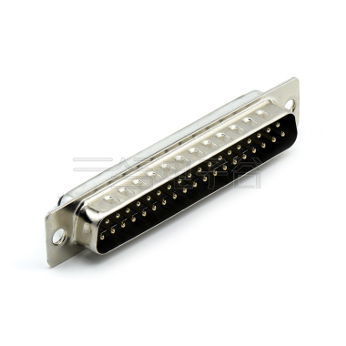 D-SUB DB 37Pin 公头 黑色 焊线式