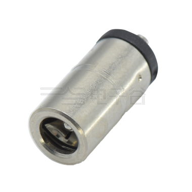 DC POWER JACK 直径1.65 焊线式 PA66黑胶 端子镀锡