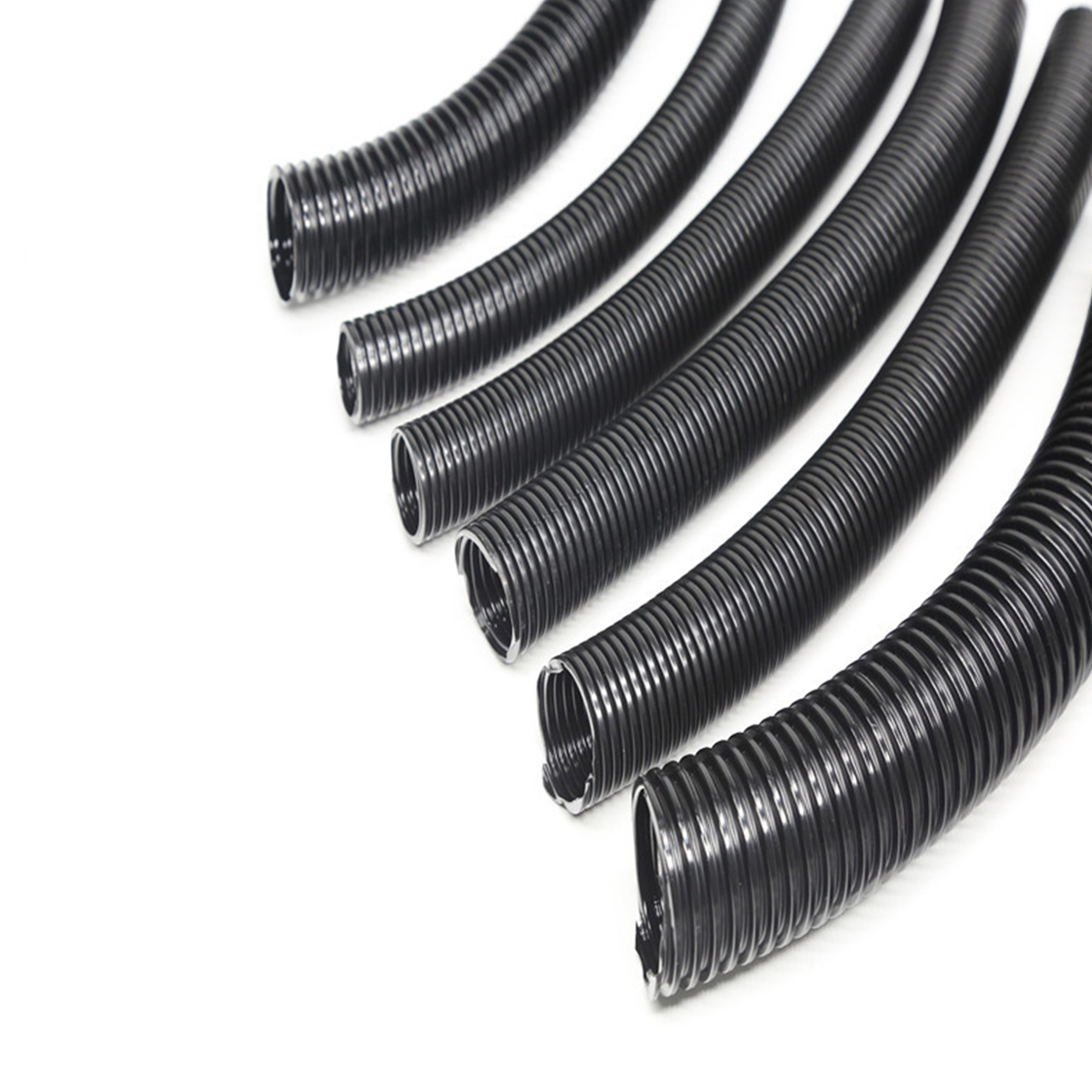 TY-PE开口波纹管 内径16.0mm 外径20.0mm 黑色