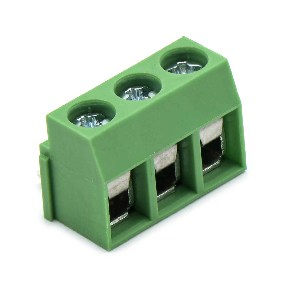 PCB螺钉式接线端子3Pin 间距5.00mm 绿色