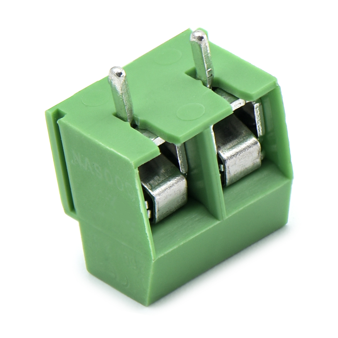 PCB螺钉式接线端子2Pin 间距5.00mm 绿色