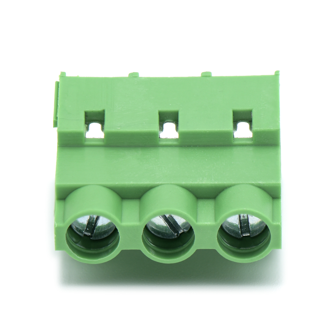 PCB螺钉式接线端子3Pin 间距7.62mm 绿色