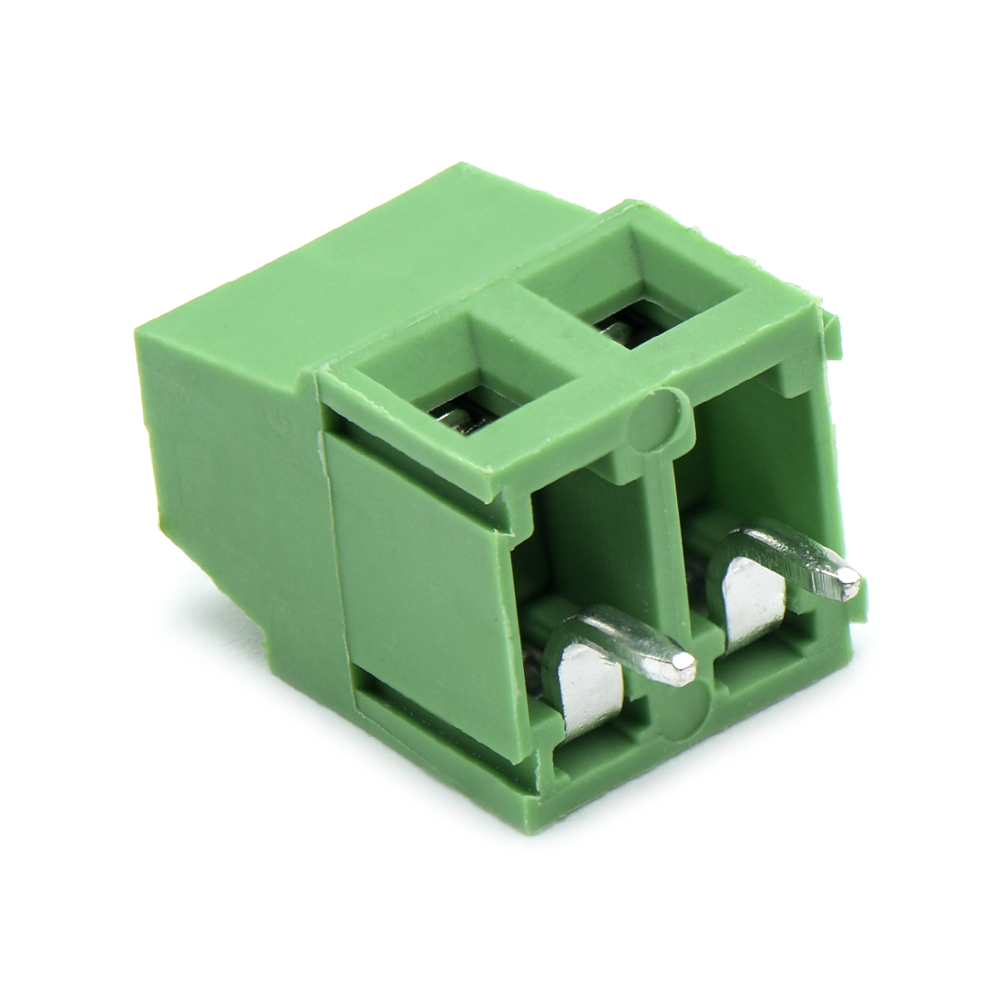 PCB螺钉式接线端子2Pin 间距5.08mm 绿色