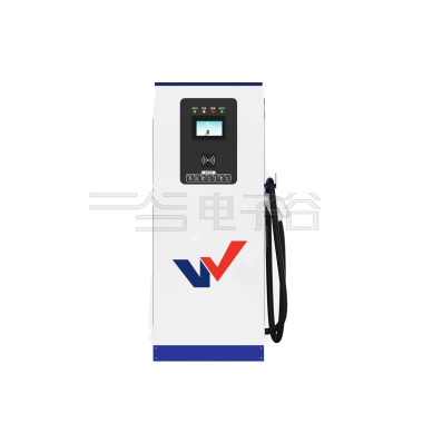 国标80kW柜式直流充电桩 带屏幕 LED指示灯 750V 200A 高配版 单枪