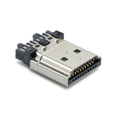 HDMI A TYPE 180°焊线式
