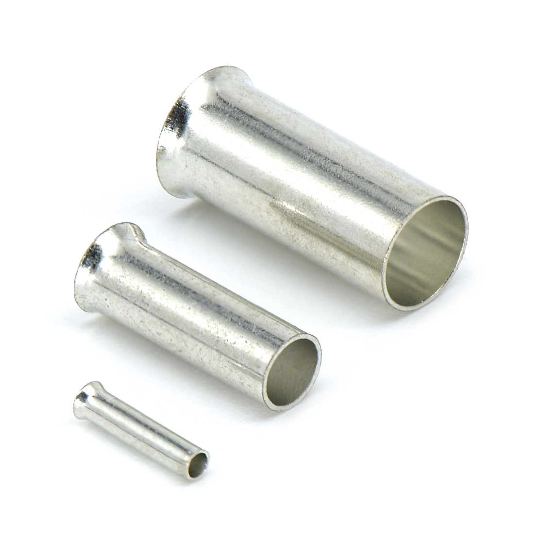 非绝缘欧式管形端子 压接线径16mm²(6AWG)