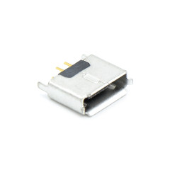 Micro USB 5P/F AB Type 立插