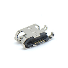 MICRO USB 5P/F B TYPE SMT反向沉板1.2mm 无边
