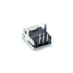 MINI USB 5P/F B Type DIP插板式 两脚插板