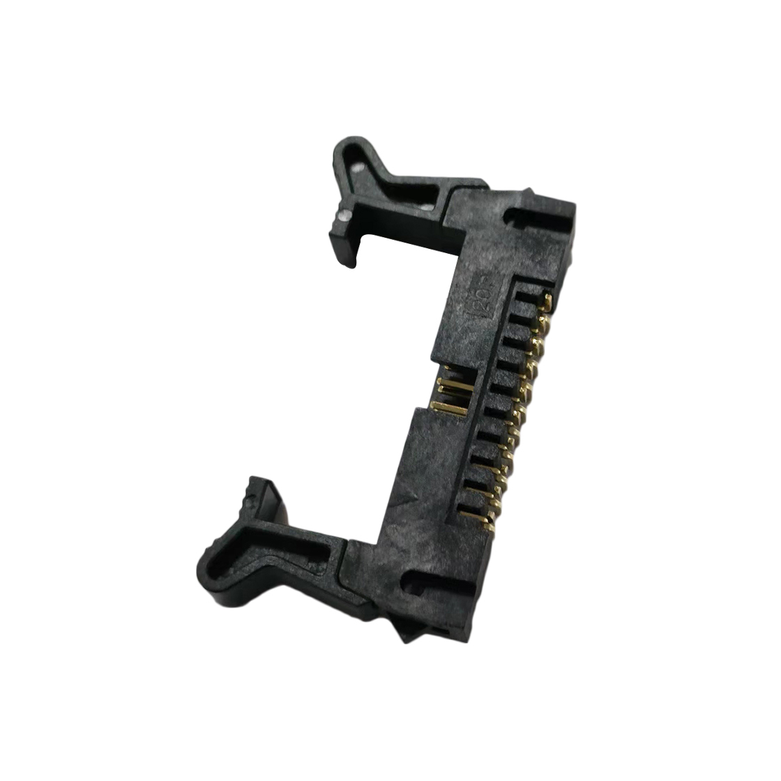Pitch 2.0mm 180° 双排 SMT 牛角 PC:7.61MM