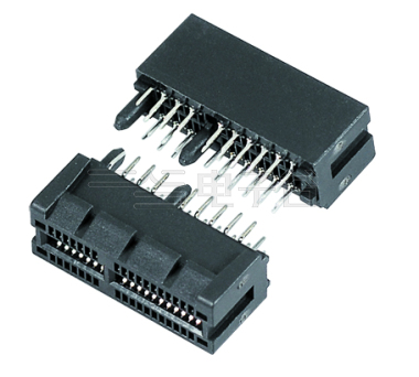 PCIE 36Pin Female 180°DIP 黑胶 镀金G/F