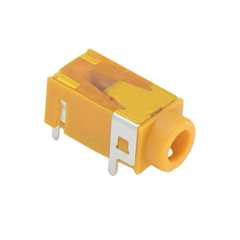 PHONE JACK 90°DIP 3.5耳机插座(7.1×6.0×12.1)封尾部 脚长2.0