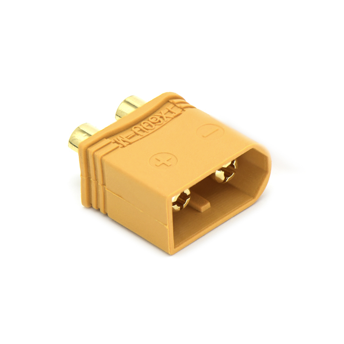 TX60U大电流连接器:  2Pin 母壳公端 黄色