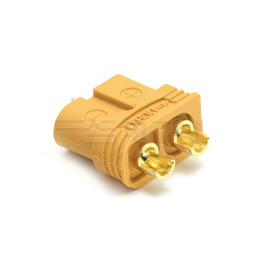 TX60U大电流连接器:  2Pin 公壳母端 黄色