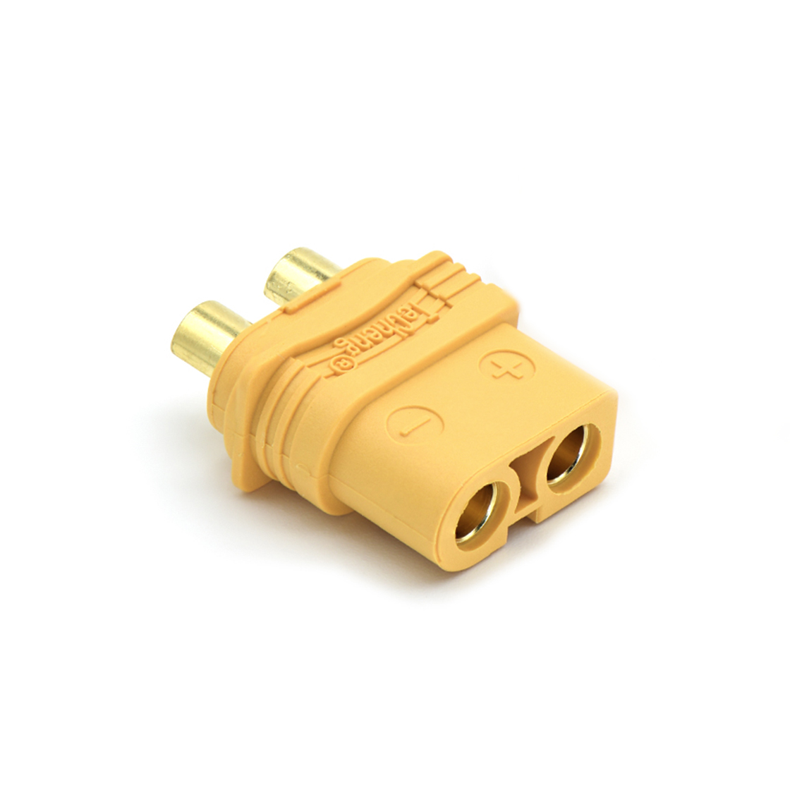 TX60H大电流连接器:  2Pin 公壳母端 黄色