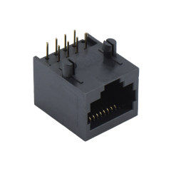 RJ45 8P8C DIP插板式 反向 全塑