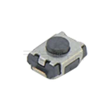 3.95×2.9×1.8轻触开关 180°SMT翘脚 黑色 端子镀银