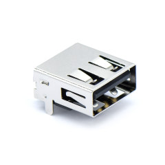 USB2.0 AF 单层 DIP 插板 打直脚