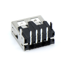 USB2.0 AF 单层 DIP 插板 打直脚